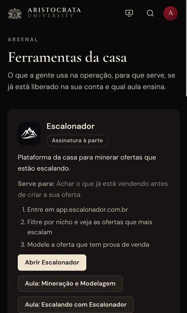 Ferramentas da casa
