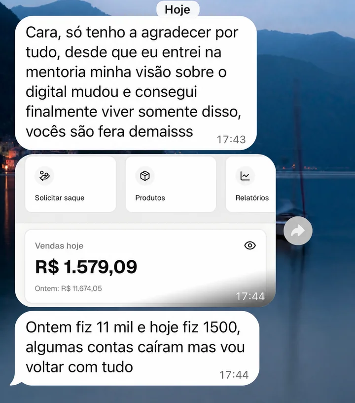 Depoimento: “Minha visão sobre o digital mudou e consegui finalmente viver somente disso.”